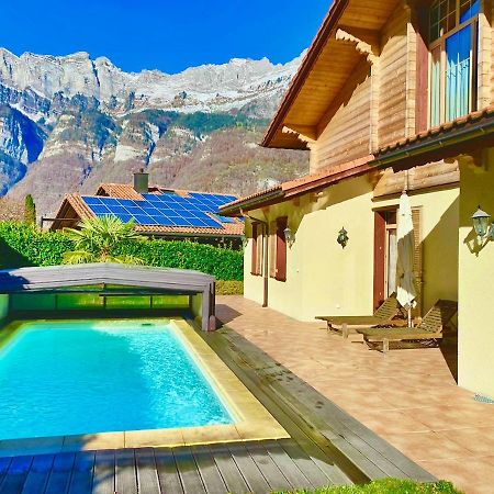 Doodle'S Amazing Chalet -Walensee - Flumserberg - Churfirsten - Heidiland - Pool - Sauna Mols Exteriér fotografie