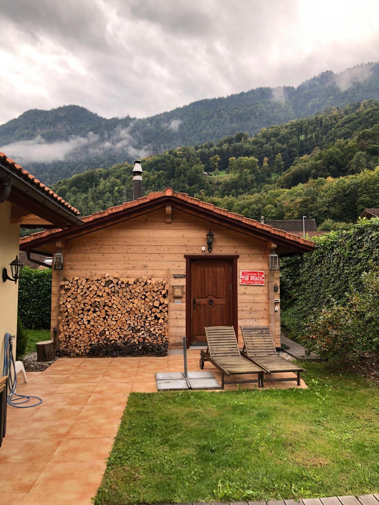 Doodle'S Amazing Chalet -Walensee - Flumserberg - Churfirsten - Heidiland - Pool - Sauna Mols Exteriér fotografie