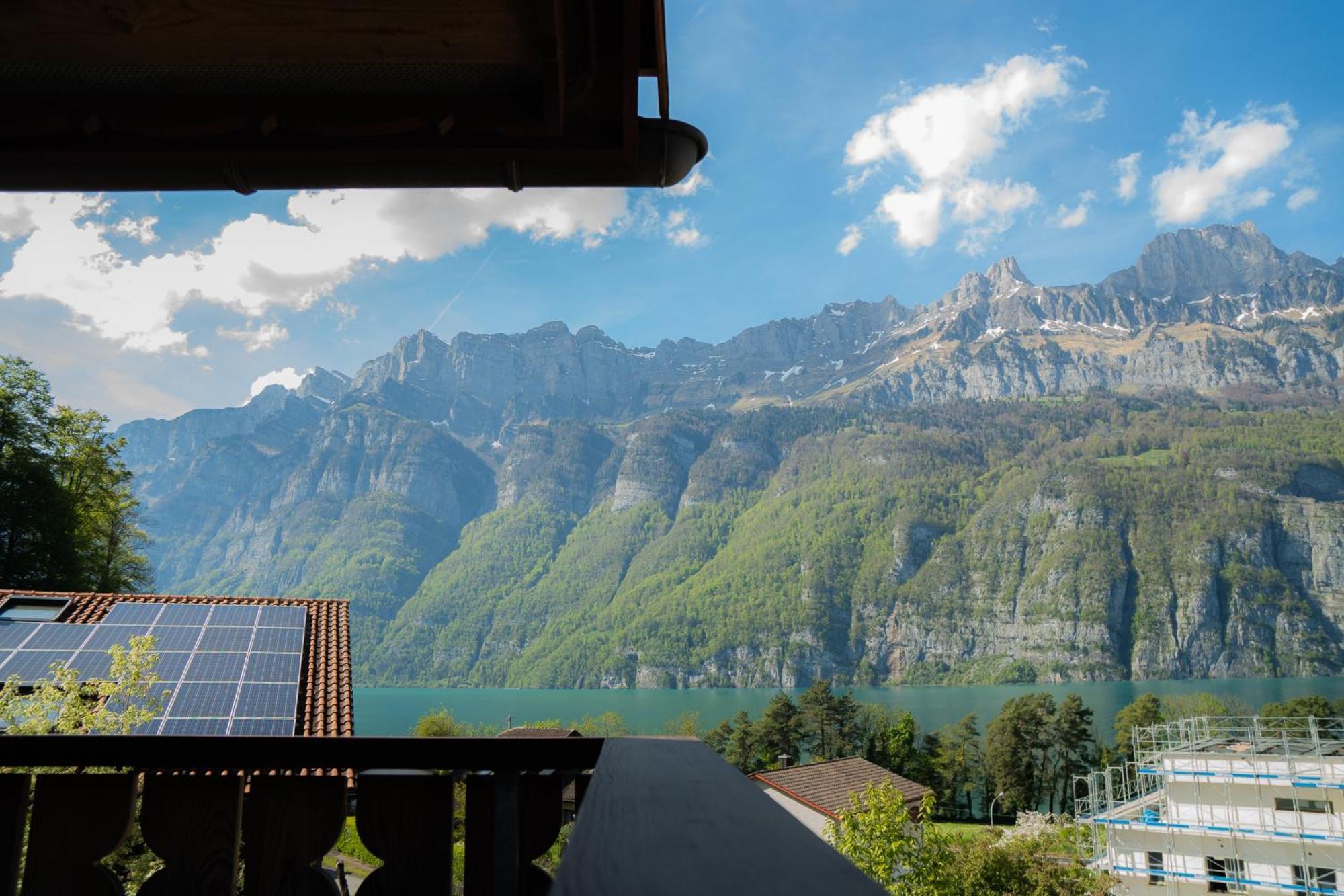 Doodle'S Amazing Chalet -Walensee - Flumserberg - Churfirsten - Heidiland - Pool - Sauna Mols Exteriér fotografie