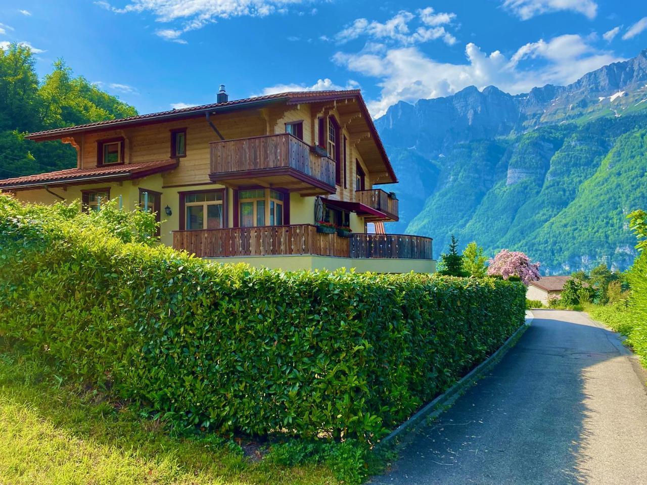 Doodle'S Amazing Chalet -Walensee - Flumserberg - Churfirsten - Heidiland - Pool - Sauna Mols Exteriér fotografie