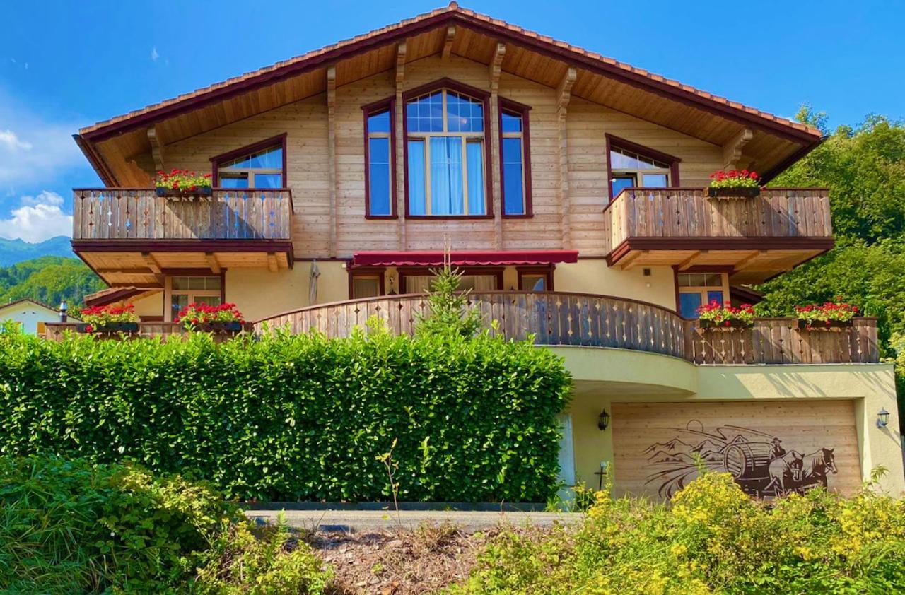 Doodle'S Amazing Chalet -Walensee - Flumserberg - Churfirsten - Heidiland - Pool - Sauna Mols Exteriér fotografie