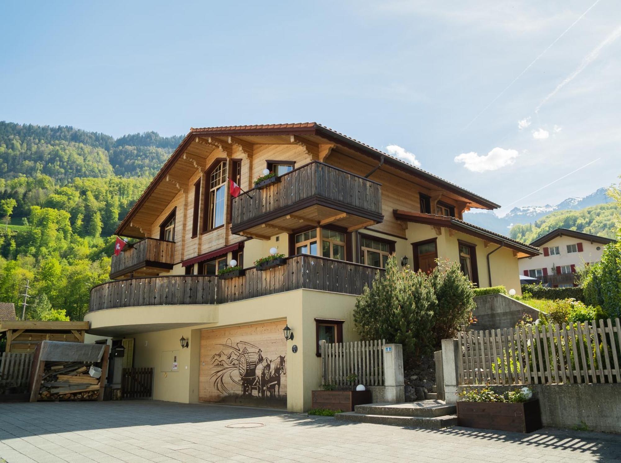 Doodle'S Amazing Chalet -Walensee - Flumserberg - Churfirsten - Heidiland - Pool - Sauna Mols Exteriér fotografie