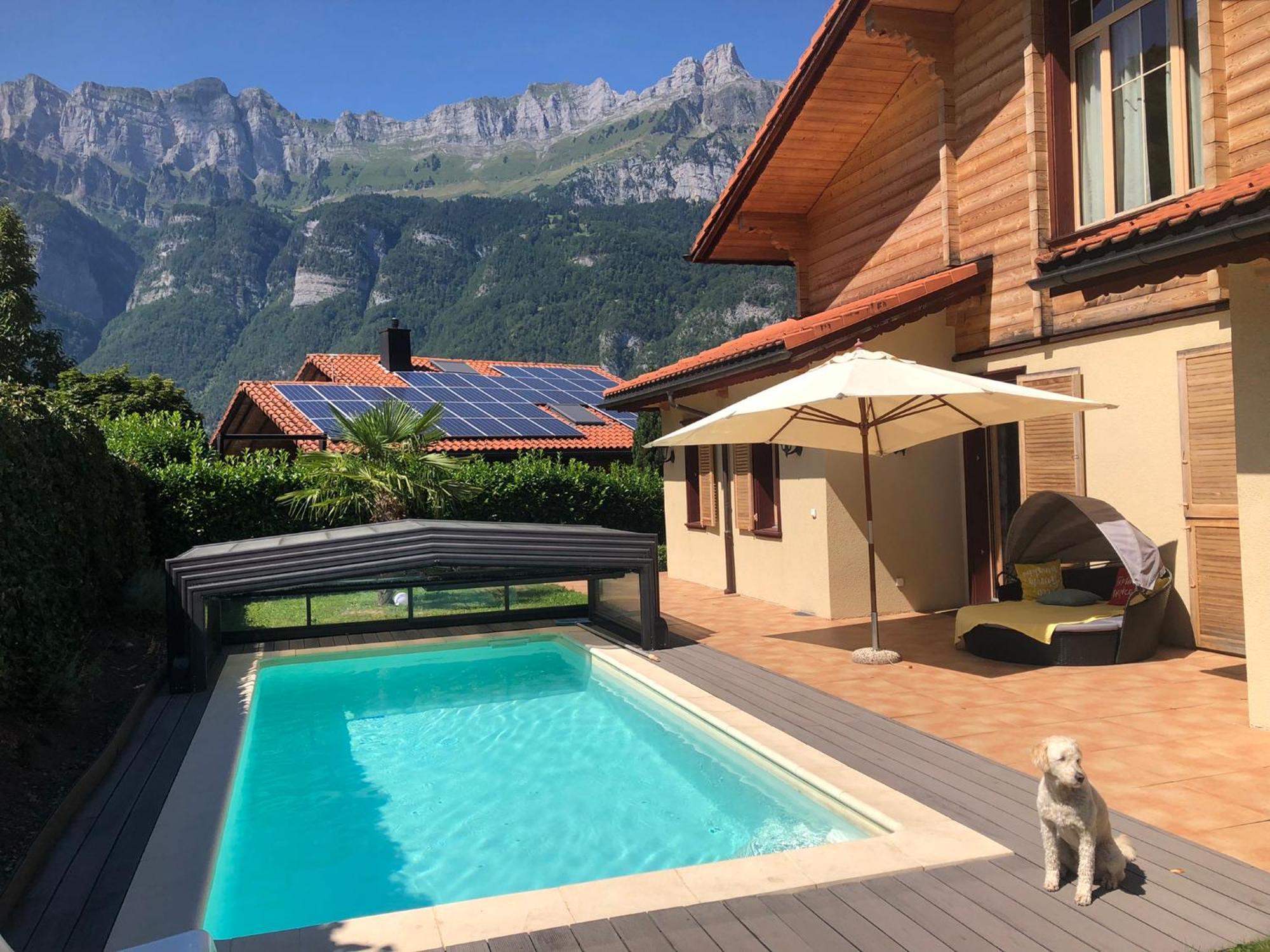 Doodle'S Amazing Chalet -Walensee - Flumserberg - Churfirsten - Heidiland - Pool - Sauna Mols Exteriér fotografie